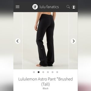 Lululemon tall crossed waist legging